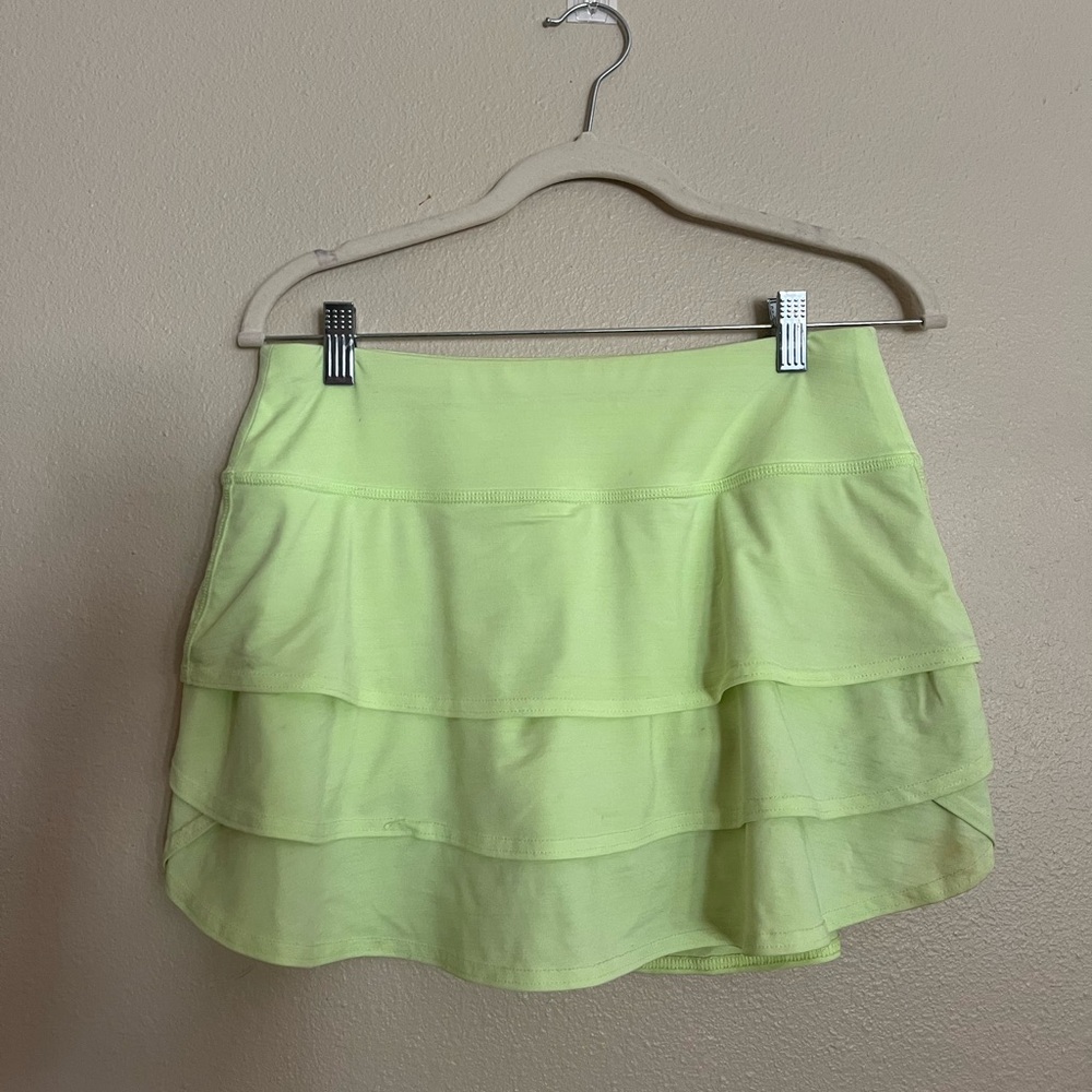 Yellow Athleta Girl Swing Skort Size Small